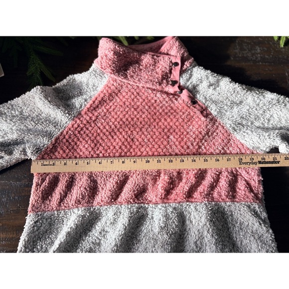 SIMPLY SOUTHERN LONG SLEEVE SOFT SHERPA PULLOVER SWEATSHIRT L Large - Picture 3 of 6